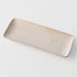 Plate Rectangular 29.5cm White Fade Glaze