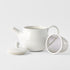 Teapot 400ml Matte White Glaze