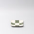 Saucer Reeded Oribe 12cm Checkerboard Glaze