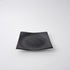 Plate Square 16cm Black Pearl Glaze