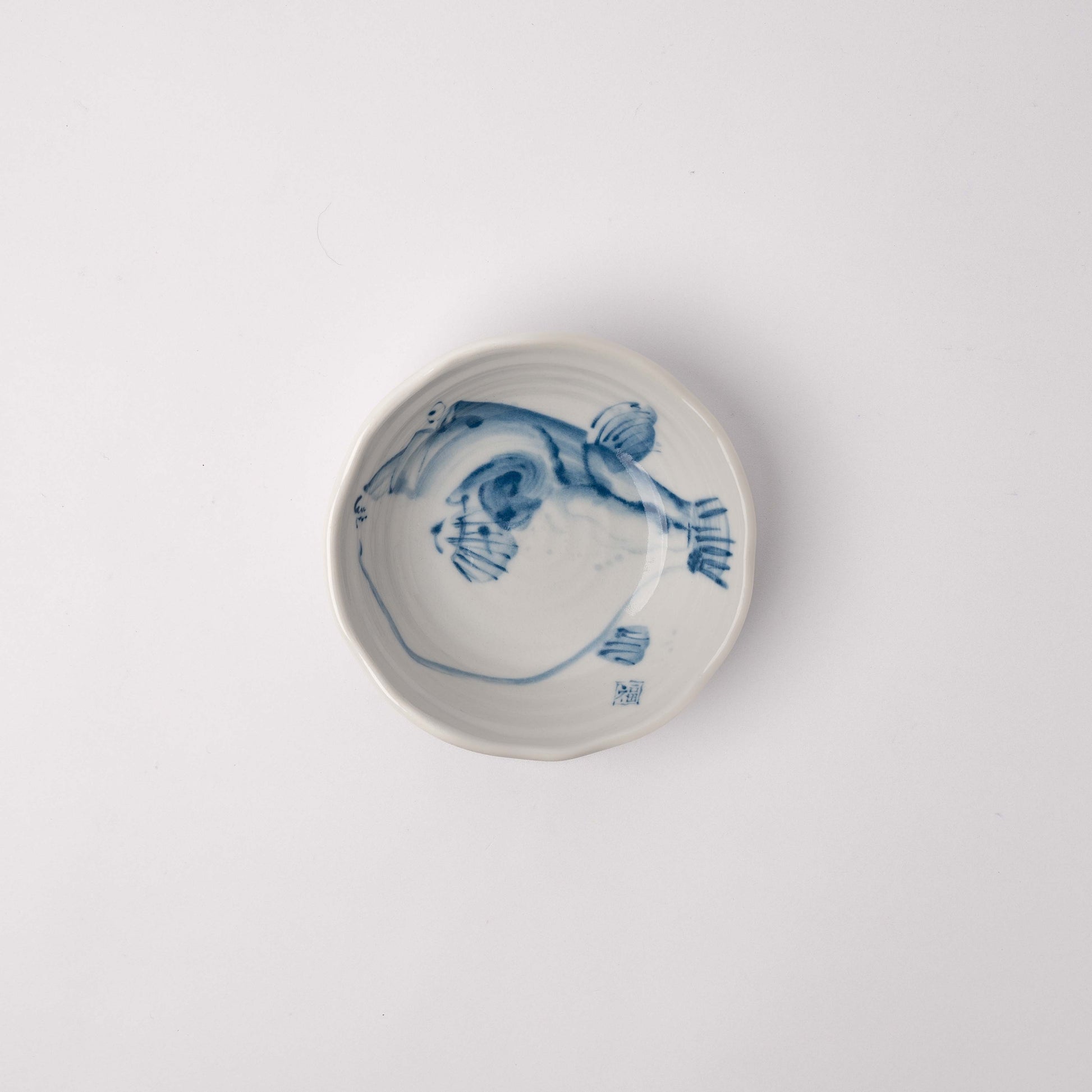 Bowl 13.5cm Fugu Design