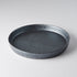 Plate High Rim 25cm Craft Black Design