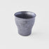 Cup Fluted 7cm Craft Black