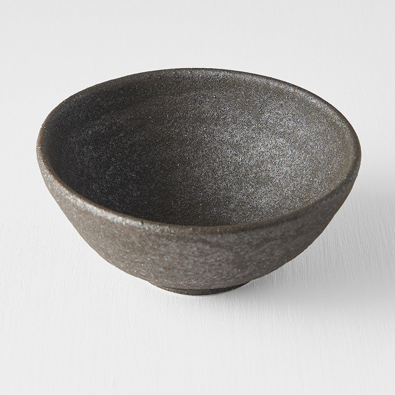Bowl 13cm Egg Shaped Stone Glaze