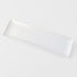 Sashimi Plate 33cm Line Design White Glaze