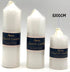 bulk 24 Church Candle 260G White 17cm
