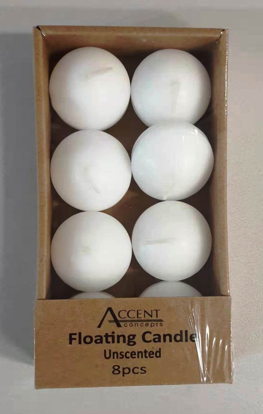 bulk 192 Floating Candle White