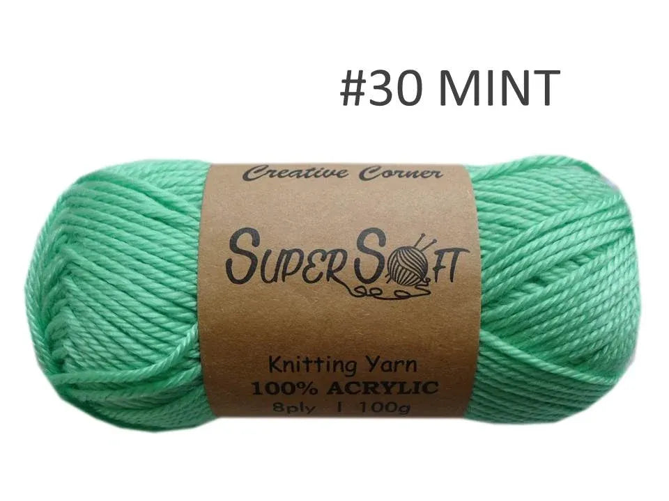 bulk 12 Super Soft Knitting Yarn