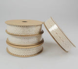 bulk 72 3m Cotton Lace Ribbon 16mm w Assort Display Box