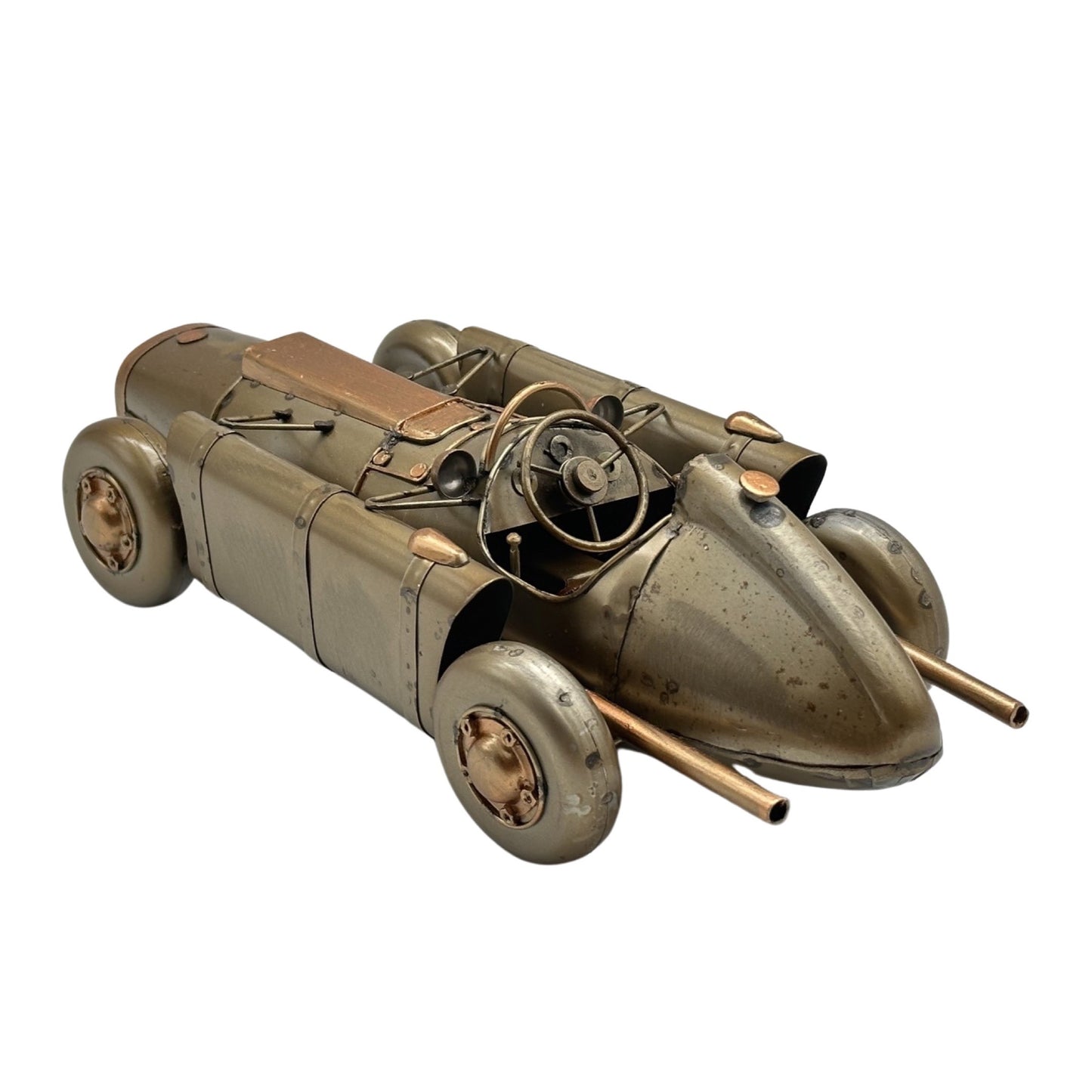 Antique Style Metal Sports Car 9cm