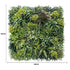 Luxury Lush Spring Recycled Vertical Garden / Green Wall UV Resistant Sample
