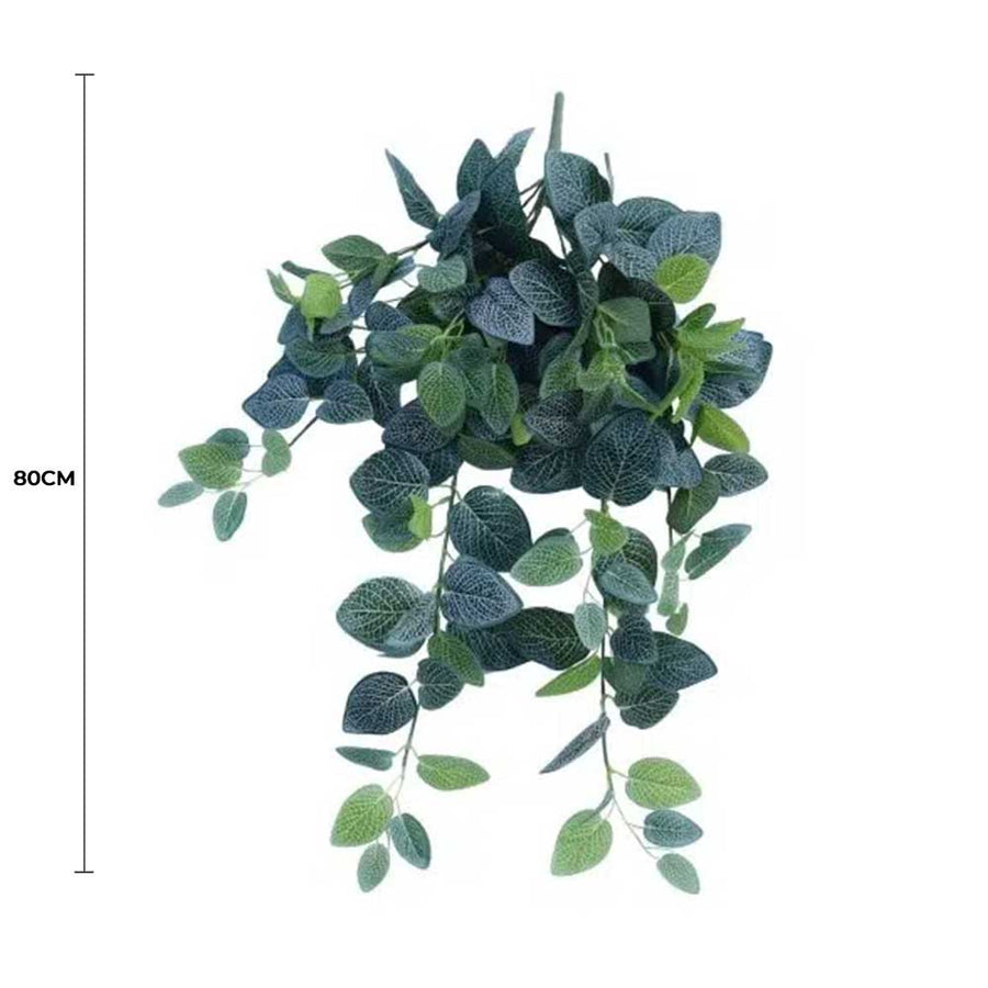 Artificial Fittonia Hanging Garland Bush 80cm