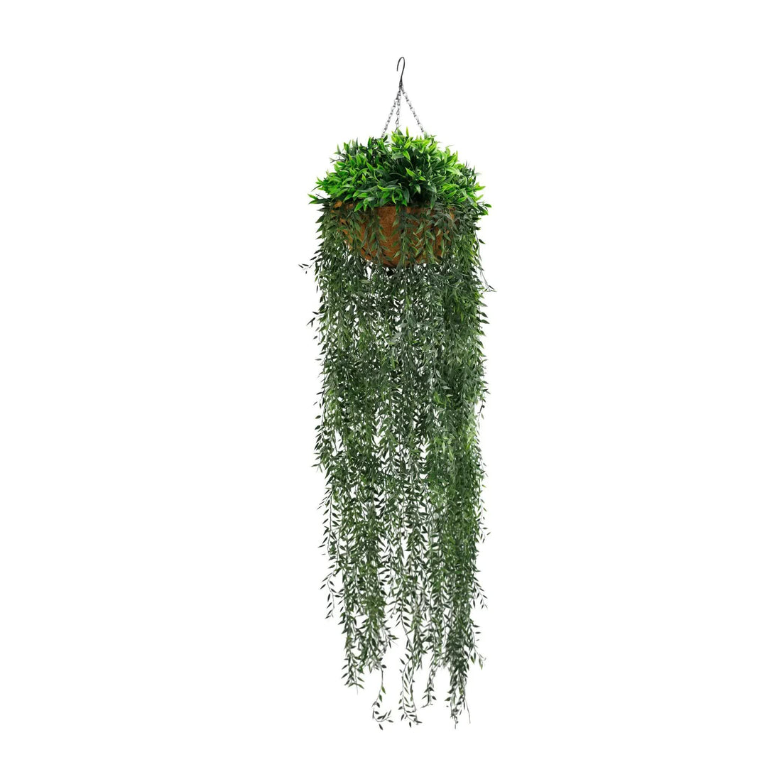 Artificial Hanging Fern Basket UV Resistant 35cm x 140cm