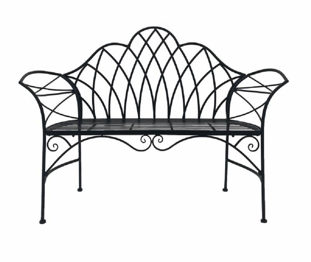 Garden Metal Bench 105cm