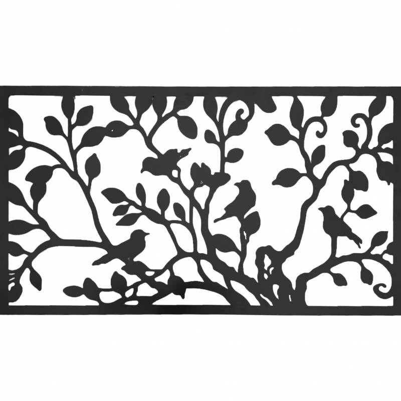 Bird Metal Wall Art 81x46cm