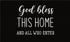 God Bless This Home Doormat Door Mat 60cm
