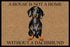 A House Is Not A Home Without A Dachshund Doormat 60x40cm