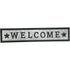 Welcome Wall Art 59x12cm