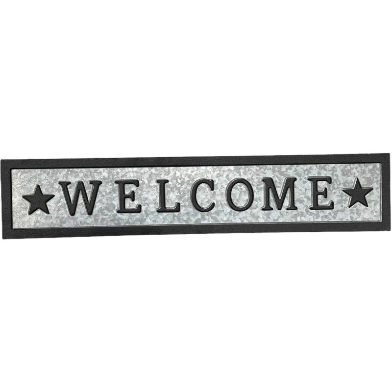 Welcome Wall Art 59x12cm