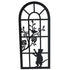 Cat By The Window Metal Wall Art 25x56cm