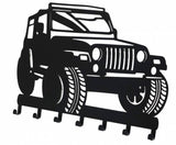 Truck 7 Hook Metal Wall Art 30x22cm