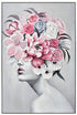 Porsche Lady Framed Canvas Wall Art 120cm