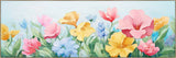 Keep It Simple Framed Canvas 150x50cm