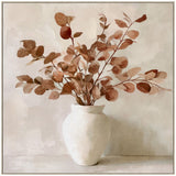 Dried Arrangement In Urn Framed Artwork 80cm
