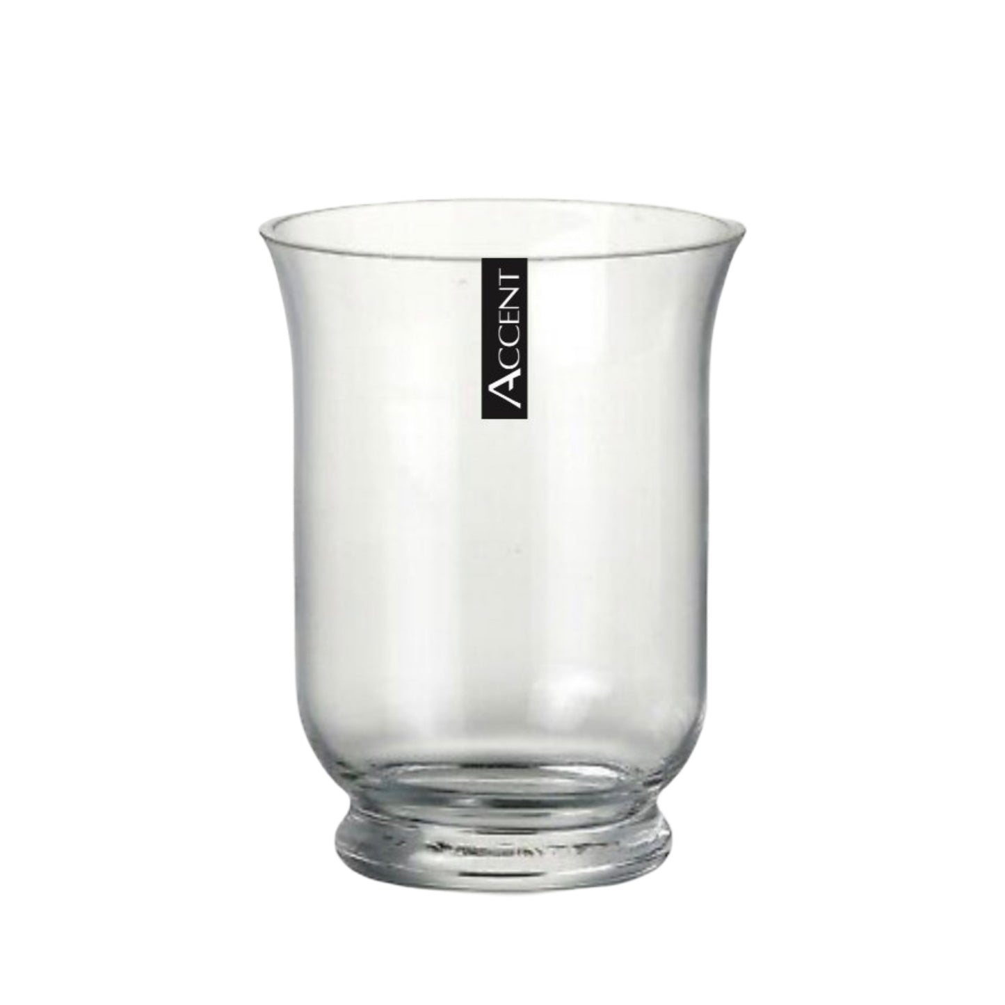 bulk 12 Hurricane Glass Vase 13x20cm
