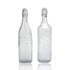 bulk 12 Clear Water Bottle Clip Top 1Lt 2 Assorted