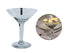 bulk 4 Glass Vase Martini 30cm