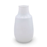 bulk 4 White Glass Belly Vase Sara 32cm