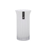 bulk 6 White Flared Ripple Vase 20cm