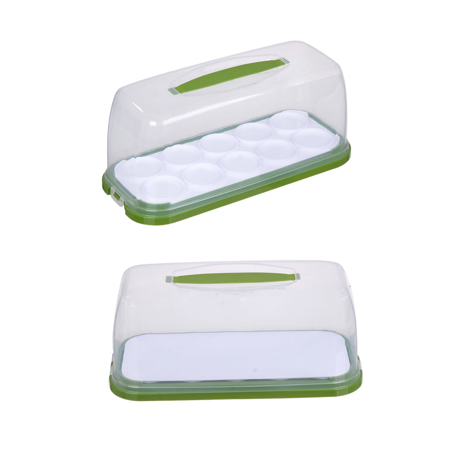 Rectangular Cup Cake & Cake Carrier 36cm