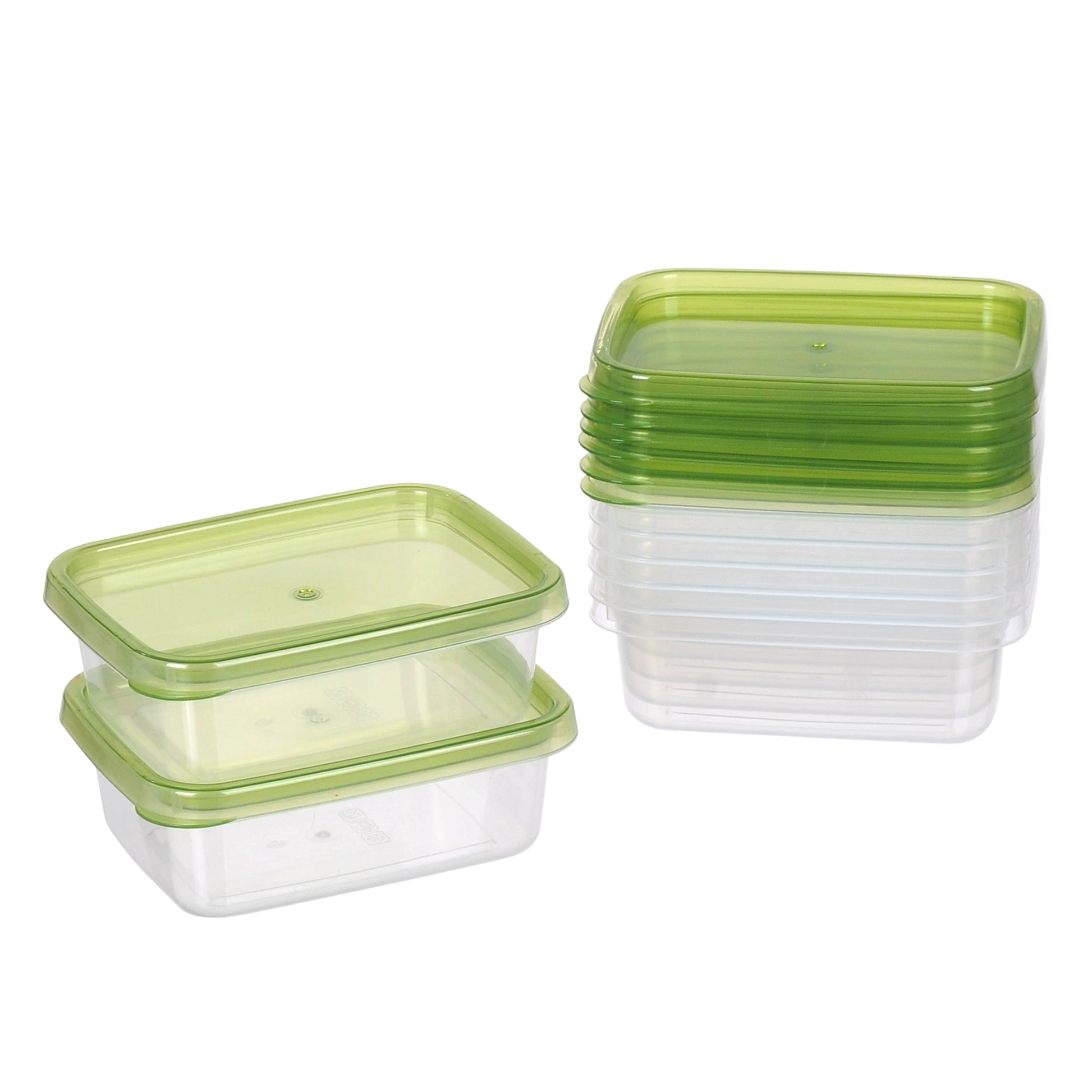 bulk 96 Reusable Microwave-Safe Food Container Rect 300ml