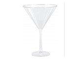 Bulk 24 739ml Jumbo Disposable Martini Glass 18x25cm