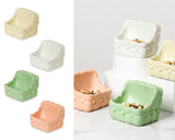 bulk 16 Pet Sofa Shaped Bowl 4 Asst 15x4cm
