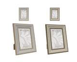 Set 2 Photo Frame Sandy '4X6in' Assort 15cm