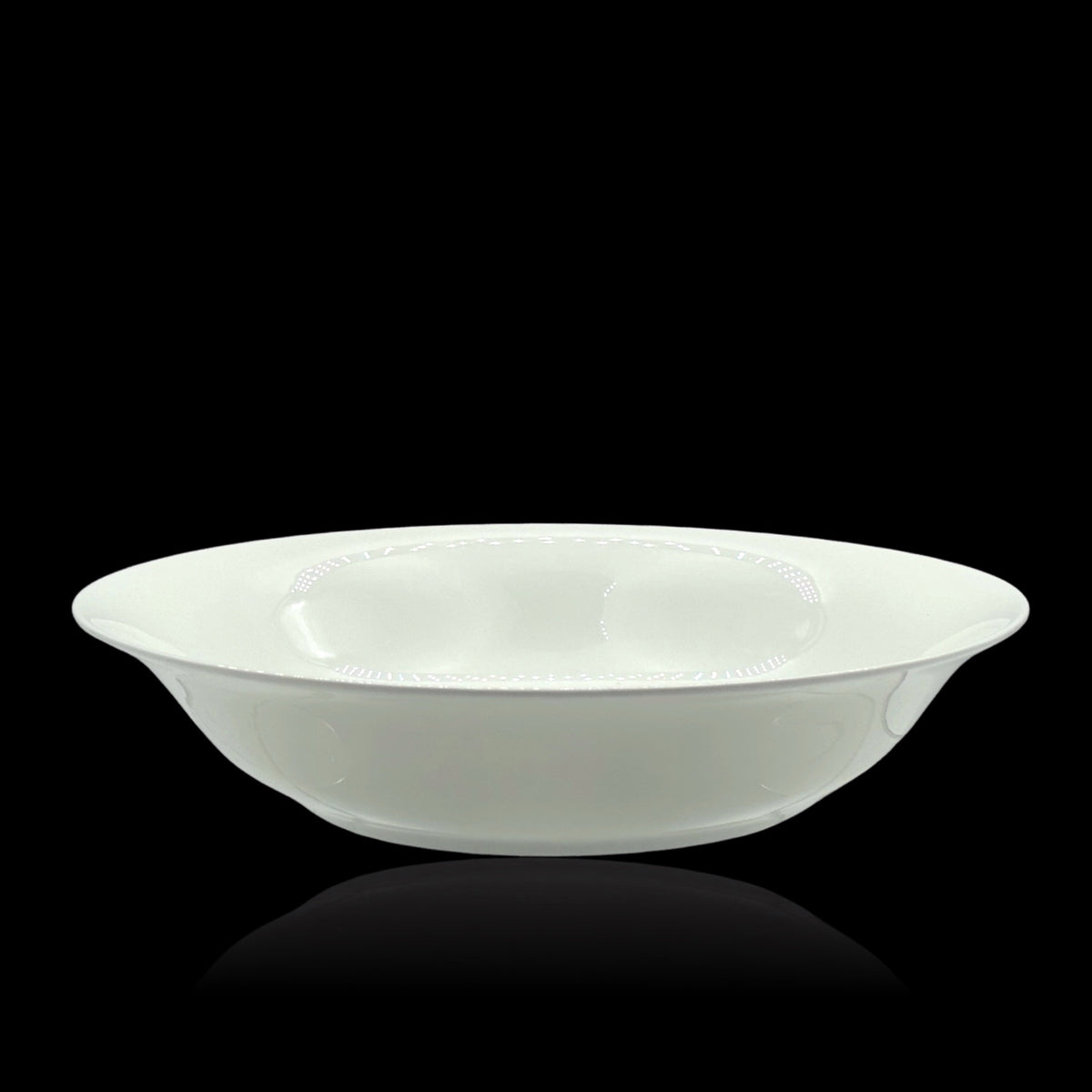 bulk 18 White Bone China Round Bowl 26x7cm
