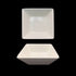 bulk 24 White New Bone China Square Soup Bowl 18x6cm