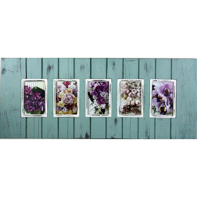 Rustic 5 Opening Photo Frame 83cm