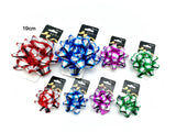 bulk 24 2 Tone Gift Bow 15cm Assort Cols