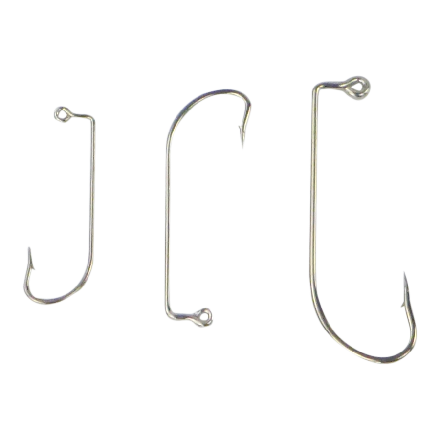 Swimerz 1/0 Offset Shank Jig Hook 25 Pack