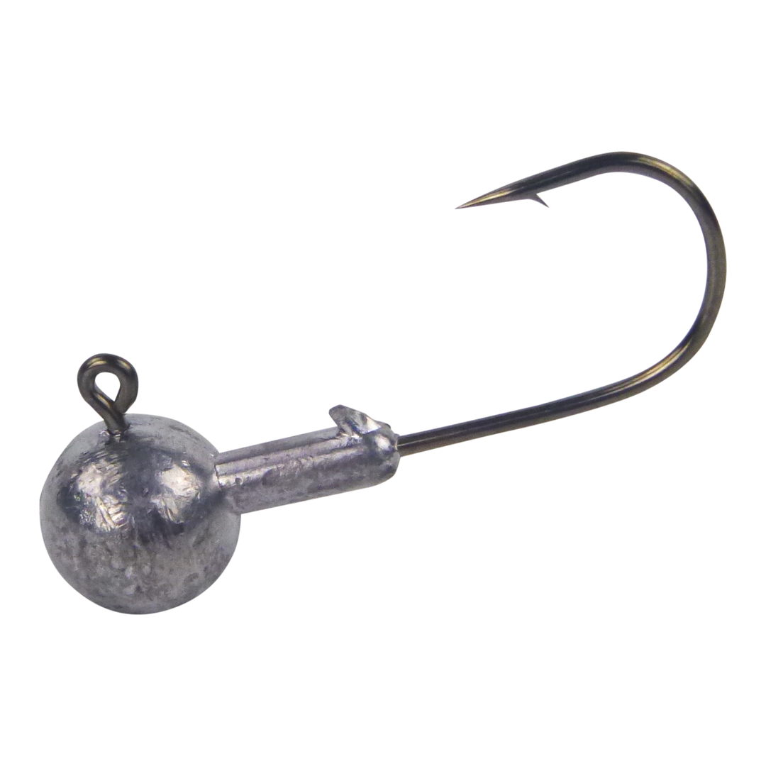 Swimerz Round Jig Head, 1/4 oz #1 Hook, 9 pack