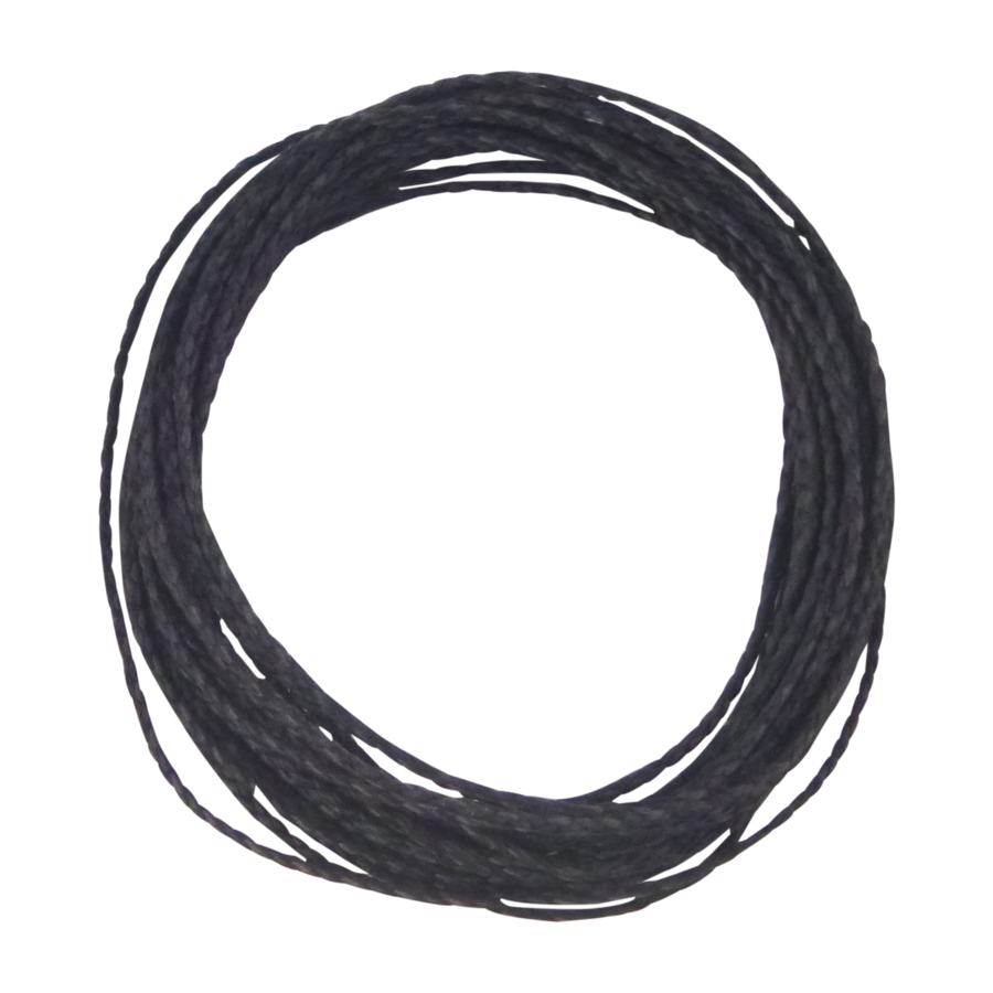 Swimerz Braided Kevlar Assist Line, Black 175kg, 3 mtrs