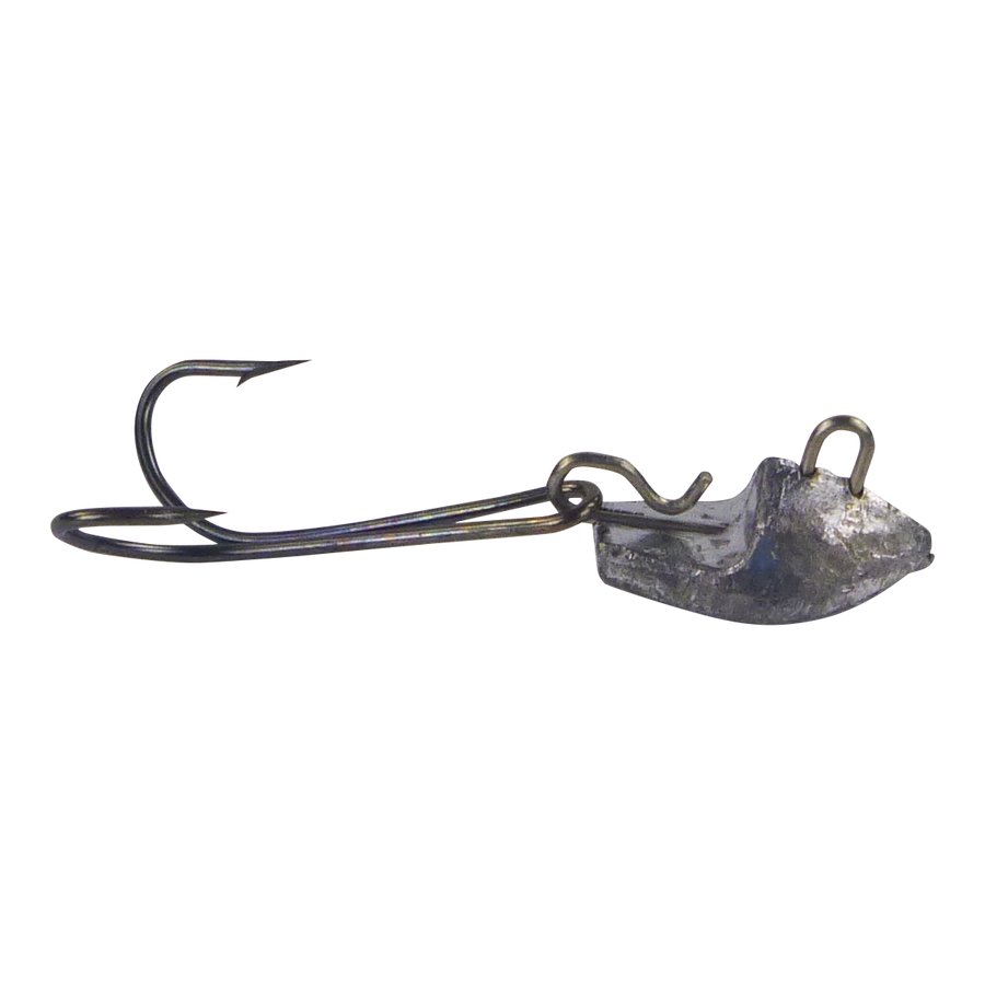 Swimerz 10gm Arrowhead Jig Head, 3/8oz, Lead, Qty 12