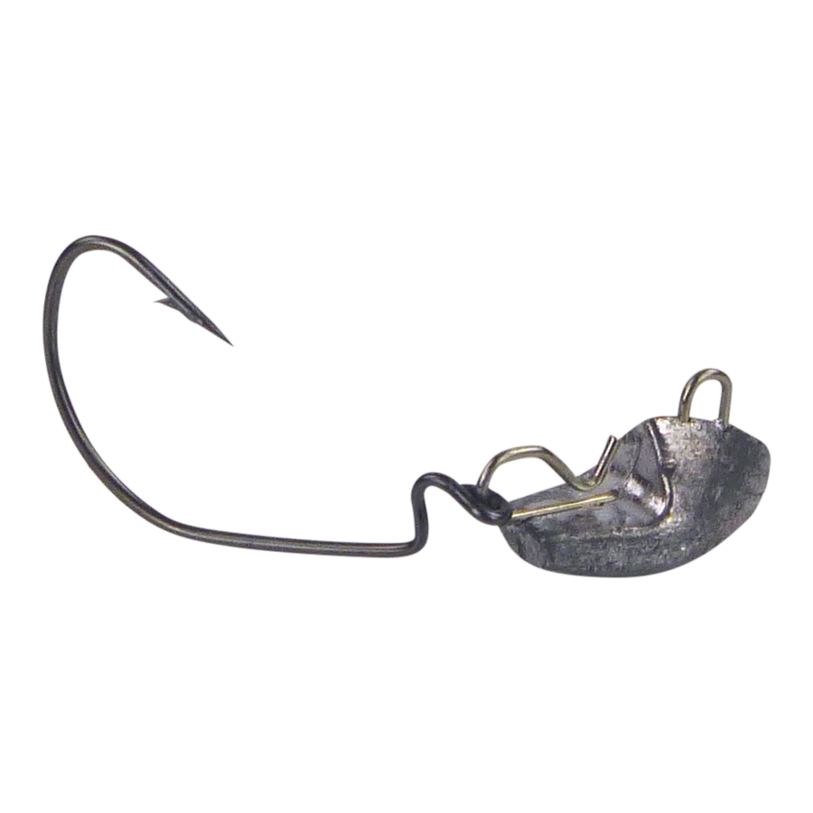 Swimerz 14gm Arrowhead Jig Head, 1/2oz, Lead, Qty 10