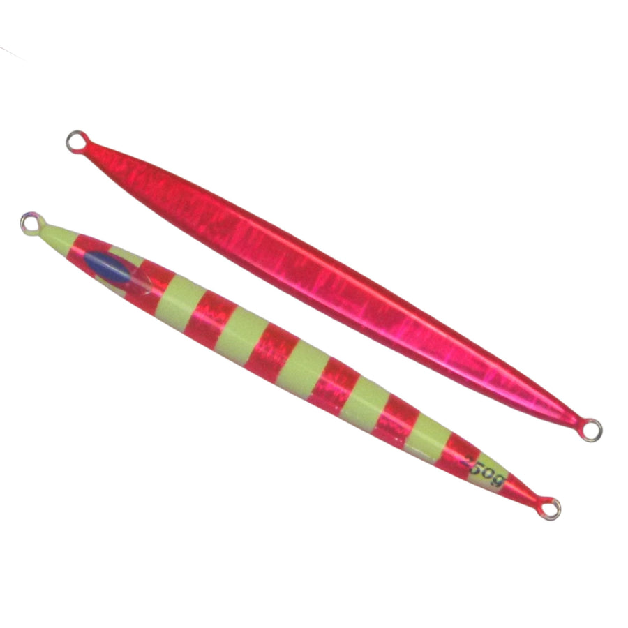 Finesse Lumo Fastdrop Jig, 250gm, Hot Pink, Qty 2