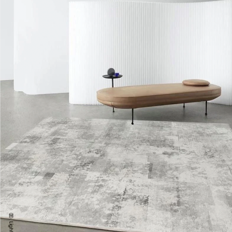 Modern Grey Microfiber Rug 160cmï¼Š240cm