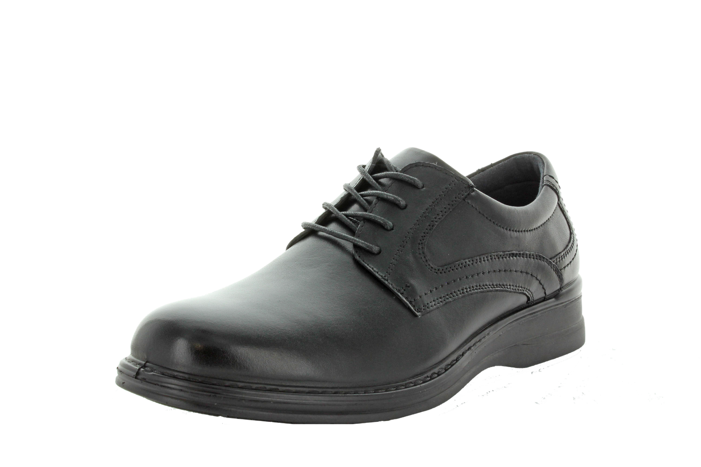 CHURCHILL Boy's TYRANT School Black Shoe 43EU